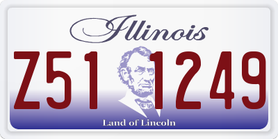IL license plate Z511249