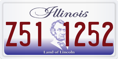IL license plate Z511252
