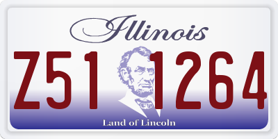 IL license plate Z511264