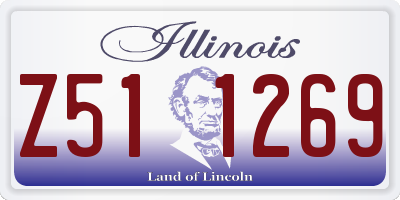 IL license plate Z511269