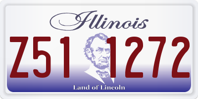 IL license plate Z511272