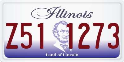 IL license plate Z511273