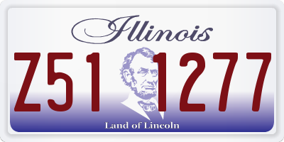 IL license plate Z511277