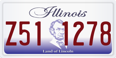 IL license plate Z511278
