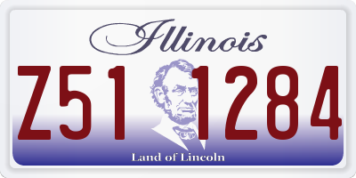 IL license plate Z511284