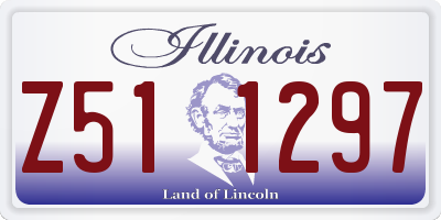 IL license plate Z511297