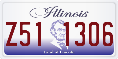 IL license plate Z511306