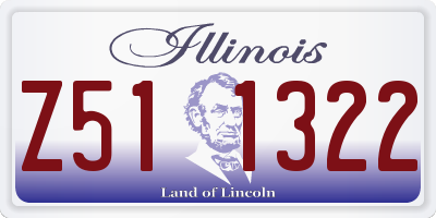 IL license plate Z511322