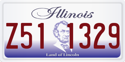 IL license plate Z511329