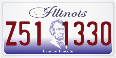 IL license plate Z511330