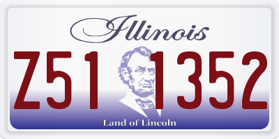 IL license plate Z511352