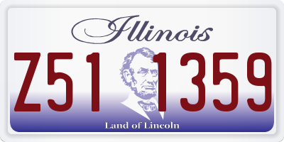 IL license plate Z511359