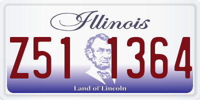 IL license plate Z511364
