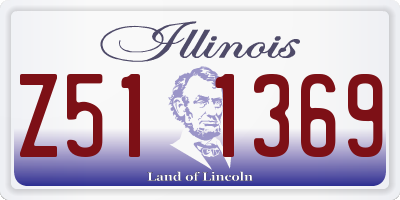 IL license plate Z511369