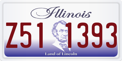IL license plate Z511393