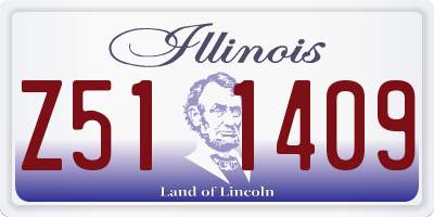 IL license plate Z511409