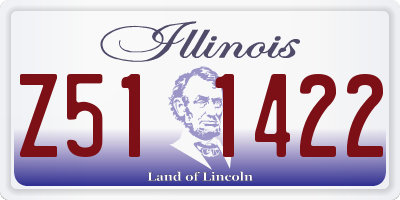 IL license plate Z511422