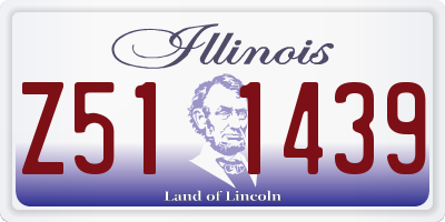 IL license plate Z511439