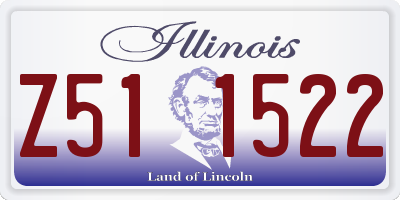 IL license plate Z511522