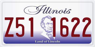 IL license plate Z511622