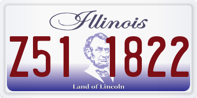 IL license plate Z511822