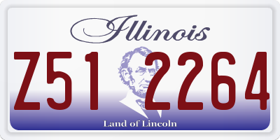 IL license plate Z512264