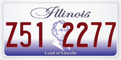 IL license plate Z512277