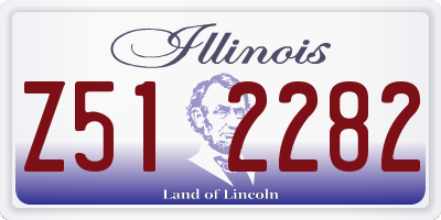 IL license plate Z512282