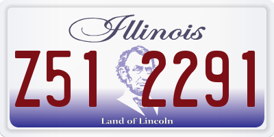 IL license plate Z512291