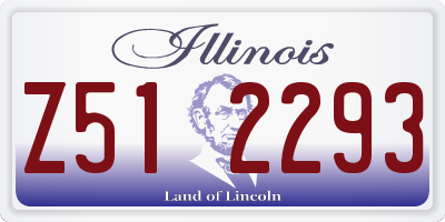 IL license plate Z512293