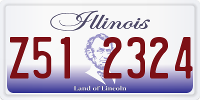 IL license plate Z512324