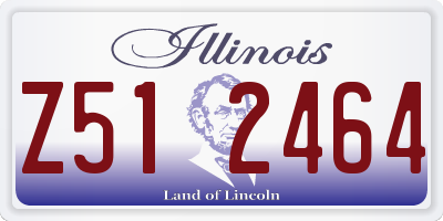 IL license plate Z512464
