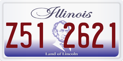 IL license plate Z512621