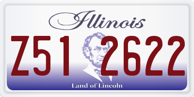 IL license plate Z512622