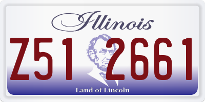 IL license plate Z512661