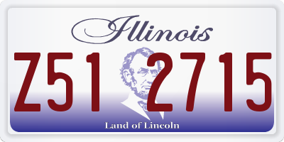 IL license plate Z512715