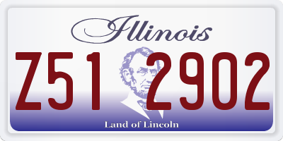 IL license plate Z512902
