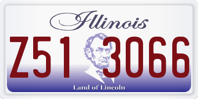 IL license plate Z513066
