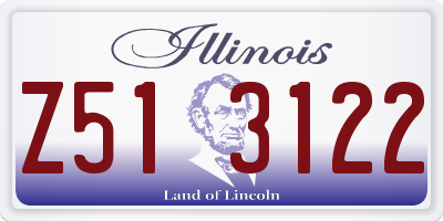 IL license plate Z513122