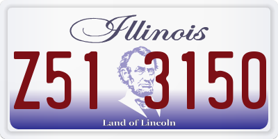 IL license plate Z513150