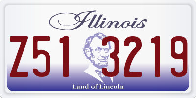 IL license plate Z513219