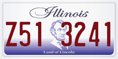 IL license plate Z513241