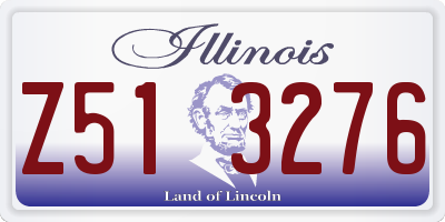 IL license plate Z513276