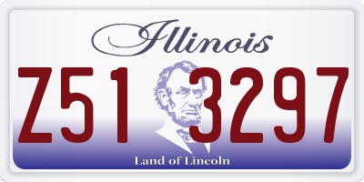 IL license plate Z513297