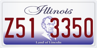 IL license plate Z513350