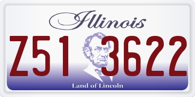 IL license plate Z513622