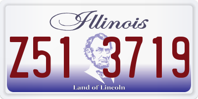 IL license plate Z513719