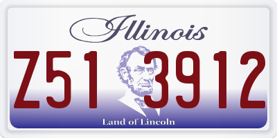 IL license plate Z513912
