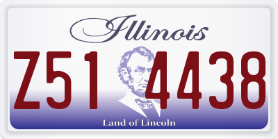 IL license plate Z514438