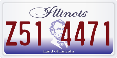 IL license plate Z514471